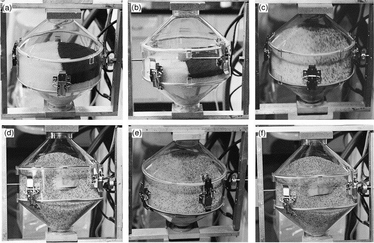 principle of double cone blender 